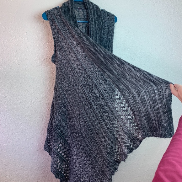 Questions by Say What Gray Women's Cardigan OS. P - Picture 5 of 9